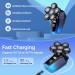 Head Shaver for Bald Men - 6 in 1 Waterproof Cordless Electric Razor | Rechargeable Grooming Kit for Head Face & Hair Shaving - Buy Online on GoSupps.com