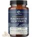 Magnesium Glycinate 400mg | Chelated Bisglycinate for Muscle Relaxation Bones Heart Nerve Sleep & Calm Support for Women & Men | High Absorption Magnesium Chelate Supplement | 120 Capsules