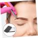FOMIYES Mapping Practice Women Makeup Cream Eyebrow Paste Tool Brow Position 6.00X3.40X1.20CM Black - Buy Online on GoSupps.com