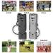 Zeaybsr 2-Piece Stainless Steel Emergency Pipe 150dB Outdoor Survival Keychain for Camping & Hiking (Black & Gray) - Buy Online on GoSupps.com