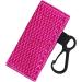 ZHUMCCY Women's lipstick keychain lipstick pouch fits most standard round and square lipsticks and lip glosses bright pink see description unisex - Buy Online on GoSupps.com
