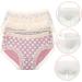 Orfofe Women's 4-Piece Printed Breathable Briefs - Low Waist Comfortable Underwear Gifts - Buy Online on GoSupps.com