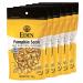 Eden Organic Pumpkin Seeds, Dry Roasted and Lightly Salted, 4 oz (6-Pack) Roasted Salted