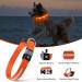 Masbrill LED Dog Collar - Luminous Waterproof & Adjustable with 3 Flashing Lights for Small to Large Dogs - Orange XS (25-35cm) - Buy Online on GoSupps.com