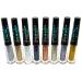 Italia-Deluxe 8pcs Glam Glitz Liquid Eyeliner Set - Silver Gold Glitter Colors 2308A + Free ZipBag - Buy Online on GoSupps.com