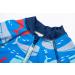 BONVERANO Baby Boy All-in-one Sunsuit/Swimsuit | UPF 50+ Sun Protection | 12-18 Months | Blue/Red Whale Design - Buy Online on GoSupps.com