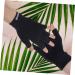 BRIGHTFUFU 1 Pair UV Gloves summer sunblock gloves touchscreen gloves nail art fingerless gloves sun protection gloves for women nail dryer UV glove nail gel fabric major women's summer beach 19.5x8cm Black - Buy Online on GoSupps.com