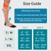 360 RELIEF Copper Compression Socks | Graduated Athletic Fit for Men & Women | Shin Splint Relief | Boost Stamina | Orange | L-XL - Buy Online on GoSupps.com