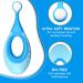 Ecovona Training Baby Toothbrush 4 Pack for Infants & Toddlers 0-2 Years | Super Soft Bristles with Teething Handle | BPA Free & Easy to Clean - Buy Online on GoSupps.com
