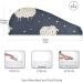 Buy Cartoon Sheeps Hair Towel 2 Pack | Super Absorbent Quick Dry Hair Turbans for Women & Girls - Perfect Hair Drying Solution - Buy Online on GoSupps.com