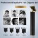 Professional Rechargeable Hair Trimmer Clipper with Zero-Gapped T-Blade - Close Cutting Cordless Clippers for Men - Ideal for Haircuts, Beard Grooming - Barbershop Quality (Black, 4 Combs) - Buy Online on GoSupps.com