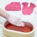 Frcolor Paraffin Wax Mitts & Booties Set - 4pcs Hand & Foot Spa Treatment Pink - Premium Moisturizing Care for Soft Skin - Buy Online on GoSupps.com