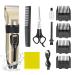 Professional hair clipper all-in-1 body hair trimmer wireless precision trimmer 90 min ultrasound-sharp blade for men children or pets