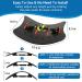 2022 Upgraded Back Stretcher & Cracker for Lower Back Pain Relief - Adjustable Multi-Level Spine Deck with Massage Points - Ideal for Herniated Disc, Scoliosis, Sciatica - Buy Online on GoSupps.com