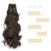Buy Gairyan 45cm Claw Clip Ponytail Extensions - Curly Wavy Synthetic Hair in Medium Brown | Clip-in Hair Extensions for Women - Buy Online on GoSupps.com