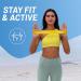 Resistance Bands Set - 5 Piece Latex Rubber Exercise Bands for Men & Women | Full Body Workout Equipment with 5 Tensile Levels for Gym Home Yoga & Therapy - Buy Online on GoSupps.com