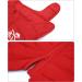 Panegy Kids Snow Pants Winter Bib Snowsuit | Water-Resistant Insulated Ski Overalls | 3-4 Years, Red - Buy Online on GoSupps.com