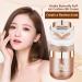 RENTANAC Butterfly Air Cushion Powder Puff BB Cream Rosetimes Air Cushion BB Cream BB Air Cushion Deep Moisturization Foundation Korean Cushion BB Concealer for All Skin Types - Buy Online on GoSupps.com