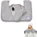 Yajexun Heated Neck Shoulder Pad - 60W Skin-Friendly Warmth for Winter - Large Weighted Heating Pillows for Tension Relief - Buy Online on GoSupps.com