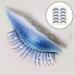 FRCOLOR 5 Pairs Soft Thick Lashes Soft Light Fake Lash Natural False Lashes with Color Handmade Eye Lashes Fake Lashes Natural Cosplay Lashes Blue Lashes With Diamond Fiber Eyelashes 5d - Buy Online on GoSupps.com