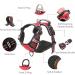 Heele Dog Crockery & No-Pull Harness | Breathable Reflective Dog Gear for Medium Dogs - XS Uni-Red - Buy Online on GoSupps.com