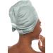 Women's Bamboo Hair Towel - Lily Green Spa Wrap - Unisize by TexereSilk | Eco-Friendly Hair Care - Buy Online on GoSupps.com