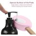 AmazerBath Lotion Applicator for Back Feet 4 Replaceable Pads with 1 Long Handled Back Sunscreen Applicator for Elderly Women Apply Cream Medicine Skin Cream Moisturizer Sunscreen Tanner Pink - Buy Online on GoSupps.com