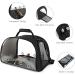 YUDODO Bird Carrier Cage - Lightweight & Breathable Travel Carrier with Standing Perch Tray for Parakeet & Small Birds - Buy Online on GoSupps.com