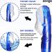Seago Swim Snorkel for Lap Swimming - Dry Top Front Swimmer Snorkel for Adult Youth - Pool and Open Water Training Equipment - Blue - Buy Online on GoSupps.com