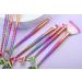 Tenmon 10-Piece Mermaid Eye Makeup Brushes Set - Professional Synthetic Brushes for Eyeshadow, Concealer, Eyeliner, Brow Blending & Highlighting - Buy Online on GoSupps.com