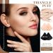 Triangle Makeup Sponge Set - 4 Pcs Cosmetics Face Powder Puff for Foundation - Soft Velvet Body Cushion Pads in Black Nude - Buy Online on GoSupps.com