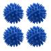 MINIDAHL 4 pieces 6 cm massage balls hedgehog knob ball massage balls therapy ball massage ball