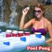 GoPong Pool Party Barge - Floating Beer Pong Table with Cooler & Cup Holders - Buy Online on GoSupps.com