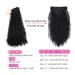 BHF 26 inch Kinky Curly Clip In Hair Extension - Double Weft Full Head Japanese Heat Resistance Fiber 140g Synthetic Hair (#1B) - 7 Pieces for Women - Buy Online on GoSupps.com