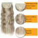 Buy Cheap Clip in Extensions - Long Wavy Synthetic Blonde Hairpiece Set | 4 Piece Ash Blonde & Natural Blonde for Women - Buy Online on GoSupps.com