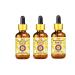 DEve Herbes Pure Wiesen Foam seed oil (Limnanthes Alba) with glass dripper natural therapeutic quality cold -pressed (pack of three) 100ml x 3 (10 oz) 100 ml (3 -pack)