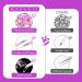 Makartt Nail Art Rhinestone Glue Gel Kit - Strong Adhesive 30g Diamond Art Super Glue for Nail Charms Design - DIY Nail Decoration Set with Gems, Wax Pen Picker, and Glitter - Beginner Friendly - Buy Online on GoSupps.com