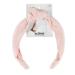 Scunci I Am Recycled Planet Earth-Friendly Soft Knot Headband  Pink  1-Piece