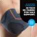 VITTO Elbow Support - Compression Sleeve for Tendonitis & Arthritis - XL Grey Strap for Tennis & Golfers Elbow - Ideal for Weightlifting - Men & Women - Buy Online on GoSupps.com