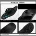 FonsBleaudy Plantar Fasciitis Sandals with Arch Support - Black, Women 9.5 / Men 8.5 - Buy Online on GoSupps.com