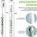 Extra Soft Toothbrush for Sensitive Teeth - Travel Cartoon Toothbrushes for Adults (4 Pack) | Ideal for Women - International Shipping Available - Buy Online on GoSupps.com