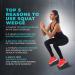 Power Adjustable Gymnastics Squat Wedge Blocks (4PCS) | Non-Slip Ramp for Deadlifts, Calf Stretches | Slant & Incline Board for Physical Therapy, Yoga, Foot Stretching - Buy Online on GoSupps.com