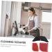 Yardwe 2pcs Pot and Pan Cleaning Set - Anti-Scald Scraper Tools with Silicone Handle Protectors - Buy Online on GoSupps.com