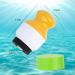 Refillable Sunscreen Applicator with Evenly Spreading Sponge Head Travel Size Easy to Use Roll on Dispenser for Kids & Adults Doubles as a Lotion Container - Beach & Travel Friendly (2 green+pink) green+pink 2 - Buy Online on GoSupps.com