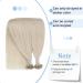 Youngsee Nanoring Extensions - 35 cm Platinum Blonde Real Hair 50g #60a - Smooth Nano Ring Hair Extensions - Buy Online on GoSupps.com