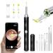 DIVANC Ear Wax Removal Earwax Remover Tool with 8 Pcs Ear Set Ear Cleaner with Camera Earwax Removal Kit with Light Ear Camera with 6 Ear Spoon Ear Cleaner for iPhone Android Phones
