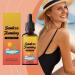 Zegaqae Sunless Tanning Drops To Drink 60 ml tanning drops moisturizing tanning oil for body and face longlasting nutritious tanning drops for the body - Buy Online on GoSupps.com