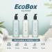 Shoppe Aquavera 15 Piece Ecobox All-In-Kit | White Tea & Coconut Soap | Bulk Hotel Soaps Shampoos & Conditioners | Personal Care Essentials for International Shipping - Buy Online on GoSupps.com
