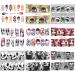 Halloween Nail Stickers - Day of The Dead Water Transfer Decals for DIY Nail Art | Skull Ghost Eye Spider Witch Horror Design | 25 Sheets for Halloween Party - Buy Online on GoSupps.com