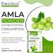 Elecious Amla Powder for Hair Growth - Natural 250g | Vegan Hypoallergenic Unflavored Indian Gooseberry for All Hair Types - Buy Online on GoSupps.com